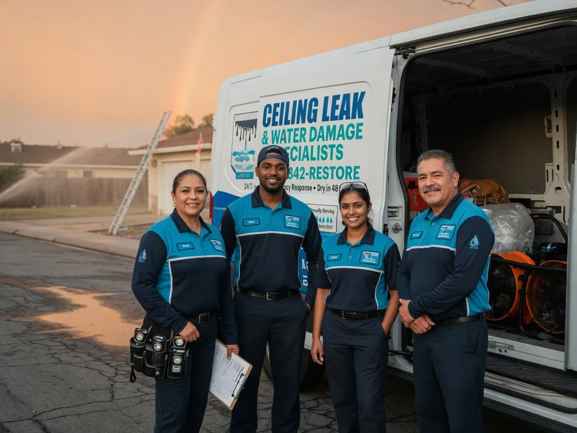 Ceiling Leak Cleanup company in La Salle, TX